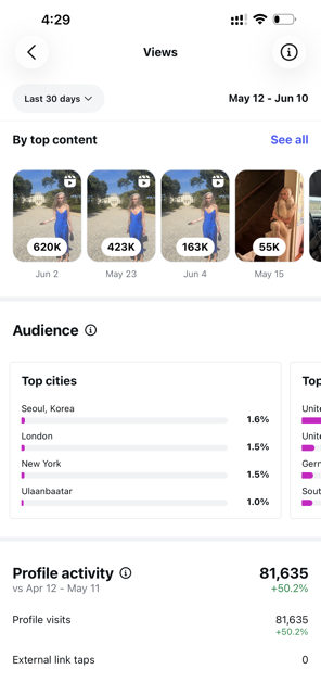 Instagram Insights 2